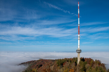 Uetliberg über Nebelmeer