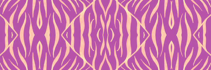 Purple Zebra Leather Texture. Geometric Abstract 
