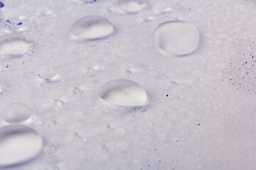 Water drops texture background. Water drops. Gray. Selective focus.