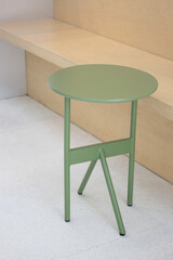 Table and seat in co-working space