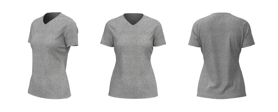 Download 1 015 Best V Neck Shirt Mock Up Images Stock Photos Vectors Adobe Stock
