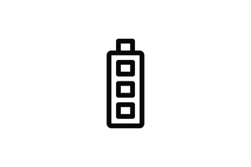 Electrician Outline Icon - Switch Box