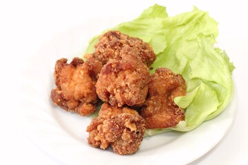 鶏の唐揚げ（にんにく醤油味）