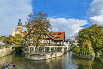 View of Esslingen am Neckar, Germany