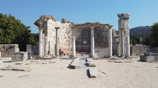 Ancient Church of Mary. The Church of Mary is an ancient Christian cathedral dedicated to the Theotokos, located in Ephesus. It is also known as the Church of the Councils.