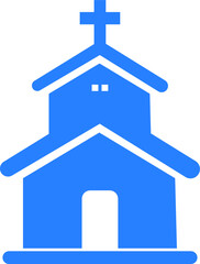 Church Icon simple vector illustration
