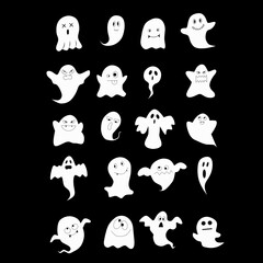 cute halloween themed cartoon design