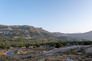 Fototapeta na wymiar Krasi bei Malia auf Kreta (Hinterland Gebirge)