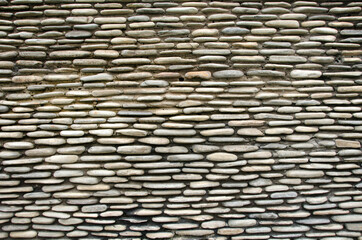 Pattern of decorative stone wall background. texture of rock