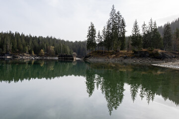 Clear Lake Cauma near Flims - Switzerland