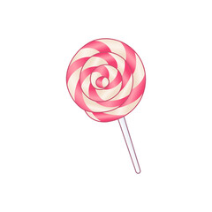 Candy of vector illustrations for Annivery, Birthday, and Valentine day concept.