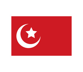turkey flag country patriotic icon