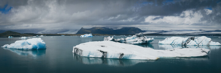 Island, Gletscherlagune Jökulsárlón