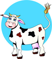 cartoon cow