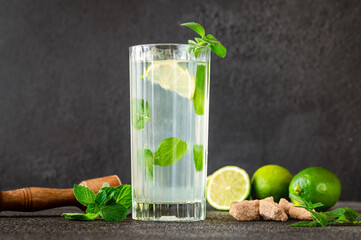 Glass of mojito