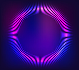 Music equalizer - Sound waves abstract - background for different joyful events. Vector illustration eps 10 can be used presentation template, brochure layout page, cover magazine moskup © Yuriy Bogdanov