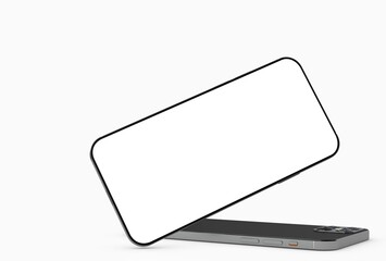 a digital smartphone device mobile phone 3d isolated