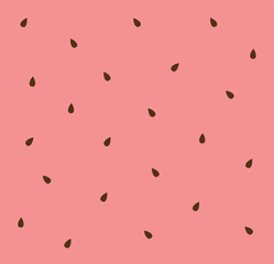 Watermelon pattern, pink banner, summer delicious pattern for fashion design, web images, decor, ornament, geometric form, modern style, vector illustration