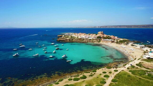 Tabarca also known as Nova Tabarca, islet located in the Mediterranean Sea, close to the town of Santa Pola, in the province Alicante, Valencian community, Spain.