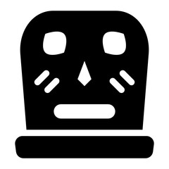 
Lucha libre mask icon style, wrestling mask,
