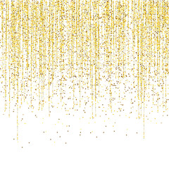 Gold background. Yellow and gold circles on white background.