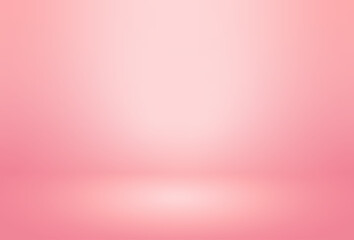 Pink empty room studio gradient used for background and display your products - Vector