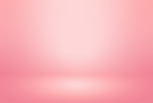 Pink empty room studio gradient used for background and display your products - Vector