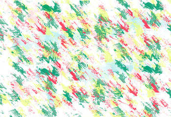 Obraz na płótnie Canvas Variety color splash on white background.