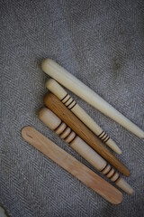 wooden tools set honey massage