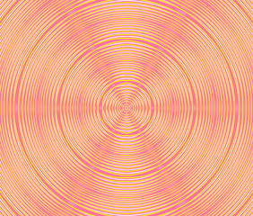 Red abstract background with circles