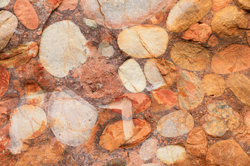 Colorful rocks with strange shapes, in a Geopark, China