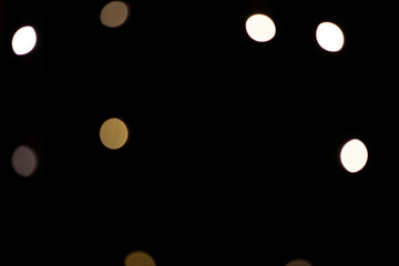 Bokeh Effect of light Background