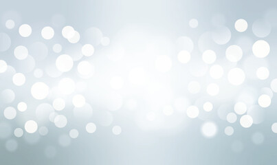 Bokeh silver background with texture. Bokeh colorful glows sparkle beautiful New year day concept. and used for background and display your product.