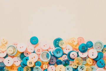 Background from buttons of different colors