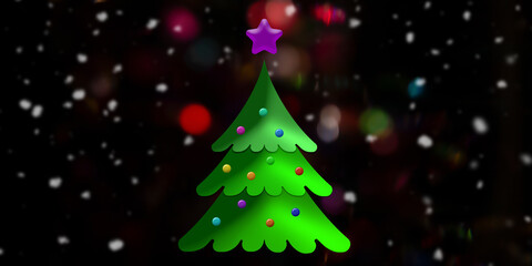 Weihnacht Tannenbaum.