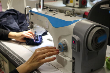 work in the clothing production shop