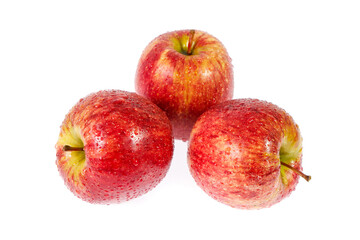 red apple isolated