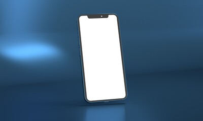 mobile smartphone digital 3d isolated