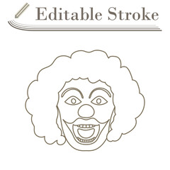 Party Clown Face Icon