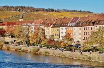 Würzburg, Mainpromenade