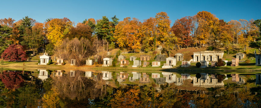 Autumn in Green-Wood Cemetery
