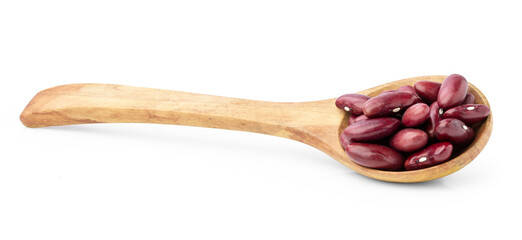 red bean isolated on white background