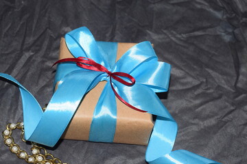 gift box with ribbon