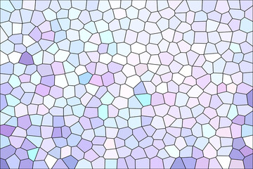 Abstract Pastel Shades Modern Mosaic Tiles Material Texture Background