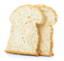 bread isolated on white background