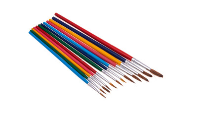 watercolor brush isolated