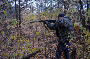 Unformal shooting range near Kiev.