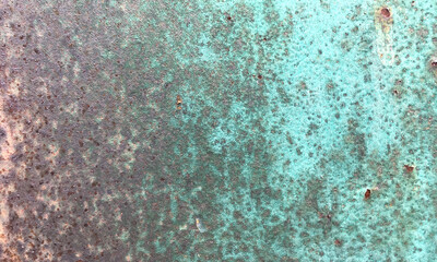 Fototapeta premium Iron surface rust. Rusty metal sheet, old grunge metal texture use for background, industrial texture for abstract Background