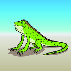 Cute aquanaut illustration outline stroke