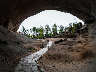 cave in the mountains
